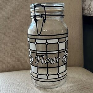Vintage Anchor Hocking Flour Canister